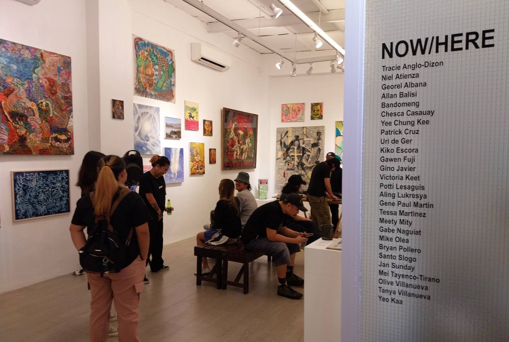 "Now/Here" at Bunso Gallery.