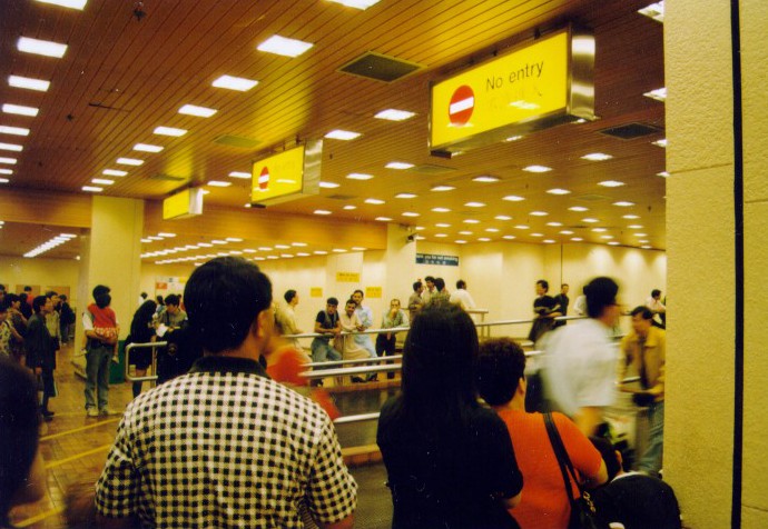 Arrival Terminal of Hong Kong Kai Tai Airport. Photo by Ywchow. Source: Wikimedia Commons.