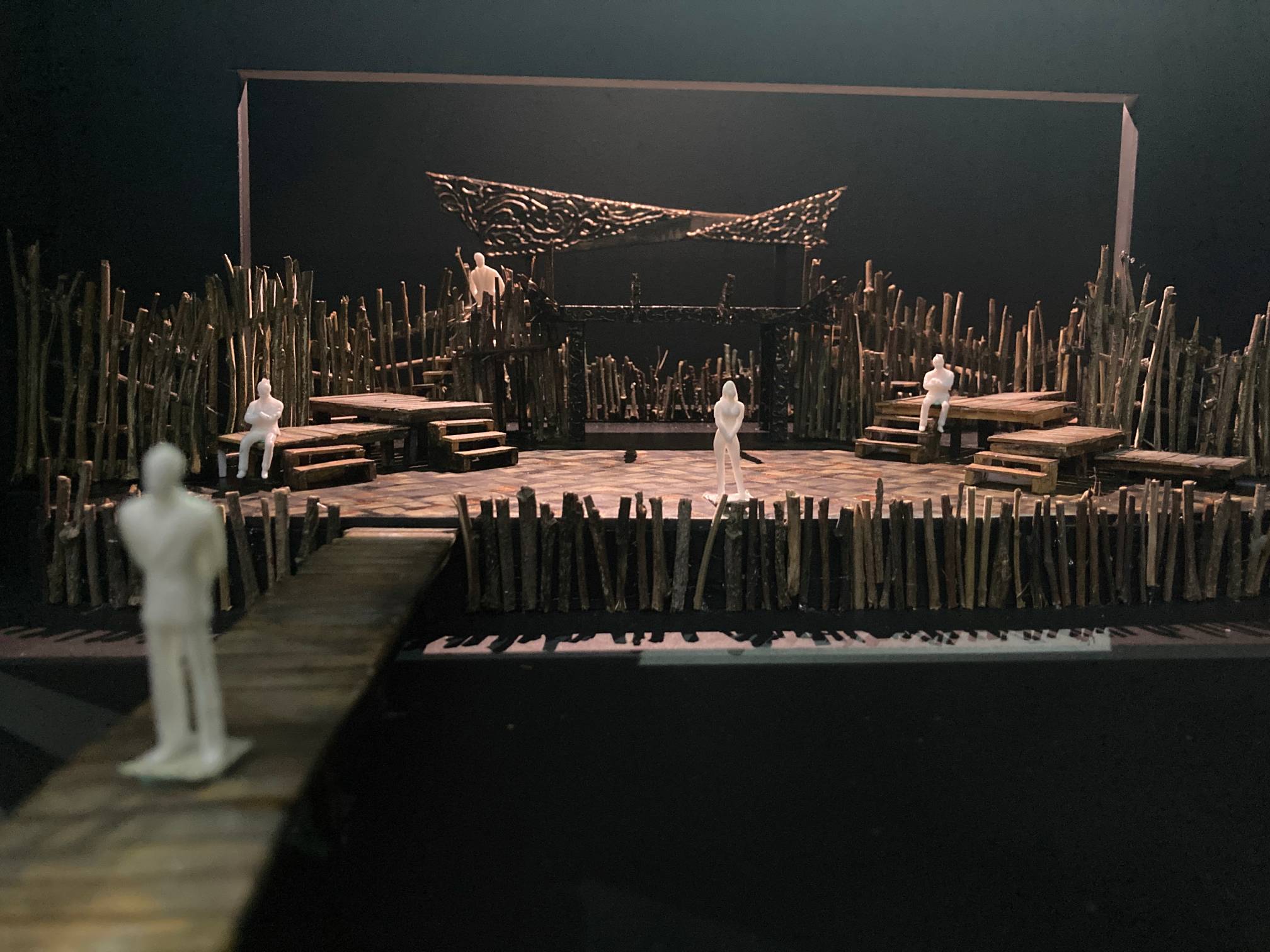 Original models for the "Sintang Dalisay" set by Tata Tuviera.