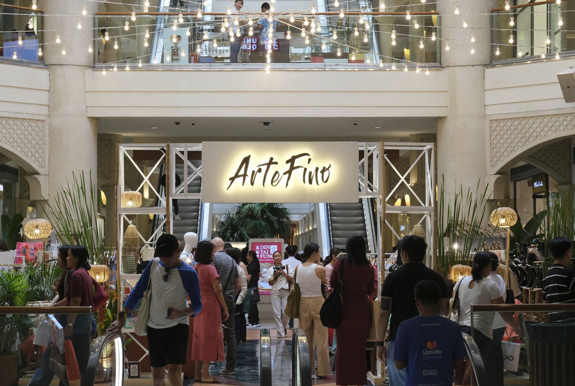 The ArteFino Resort 2025 pop-up at Power Plant Mall.