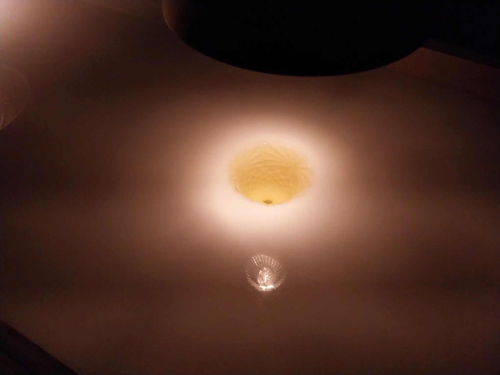 Close-up of “If time is an arrow, what is its target.”