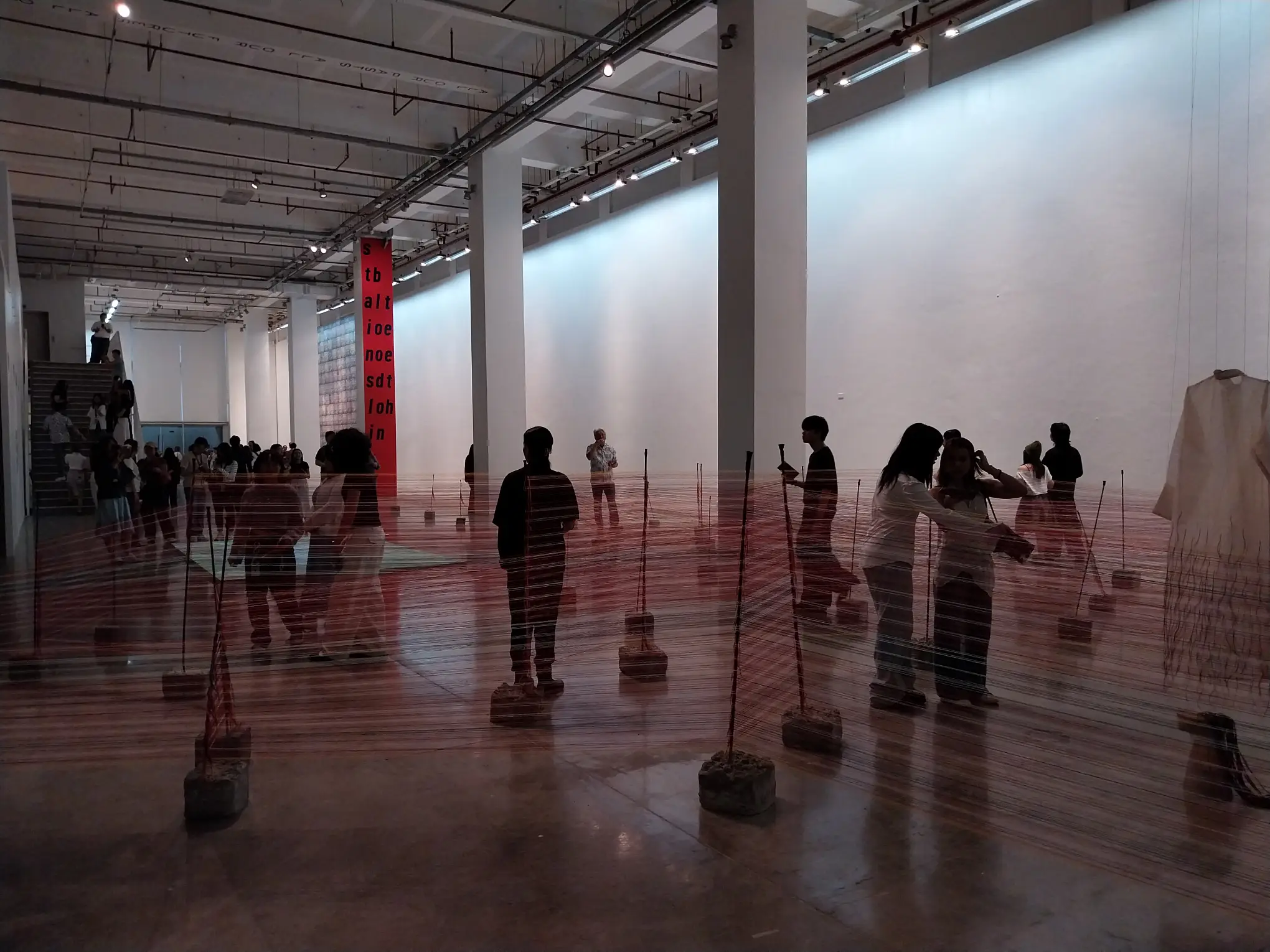 "Moments of Delay" at MCAD Manila during the exhibit opening.