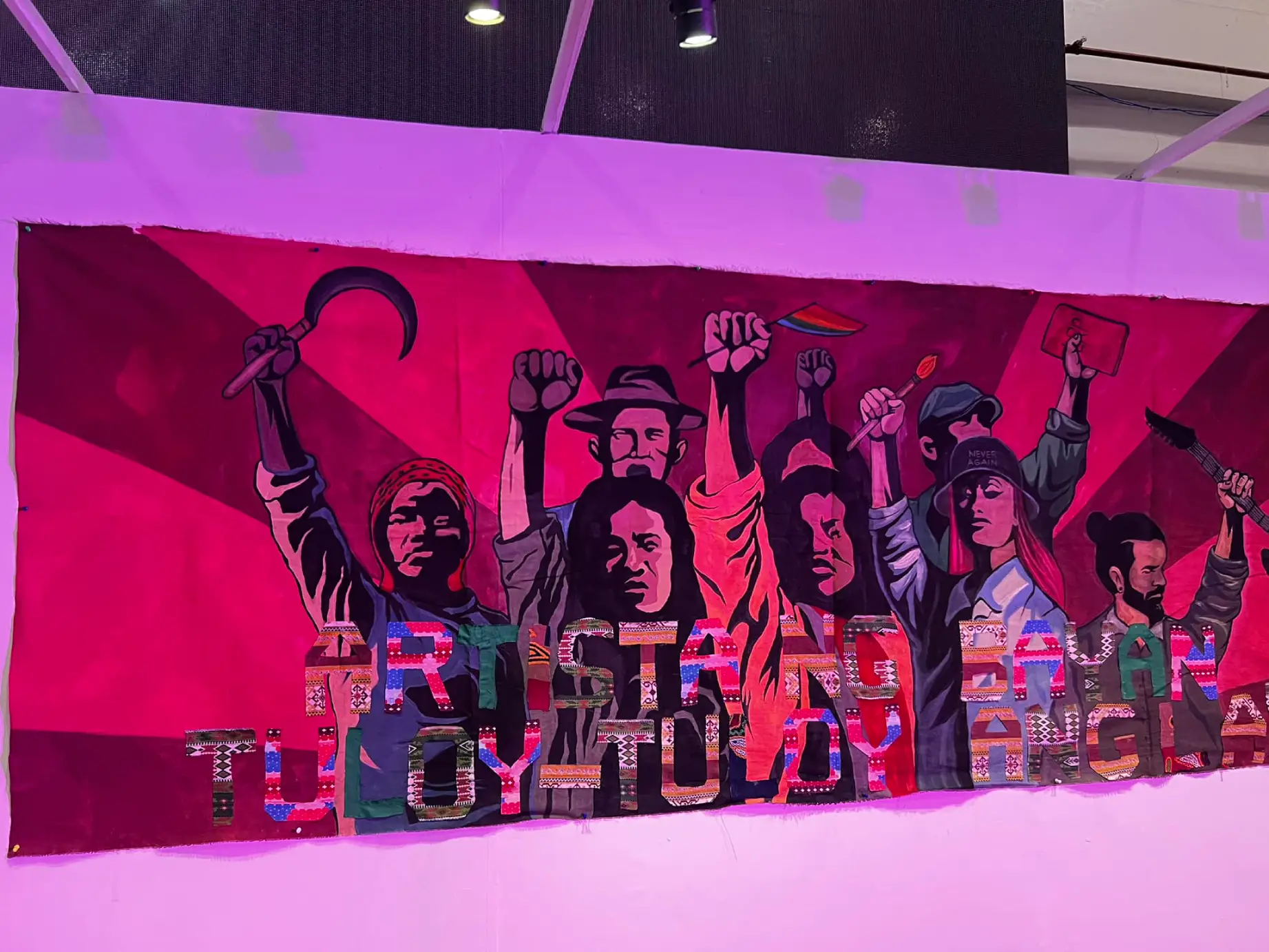 An artwork presented during the Concerned Artists of the Philippines' General Assembly last year.