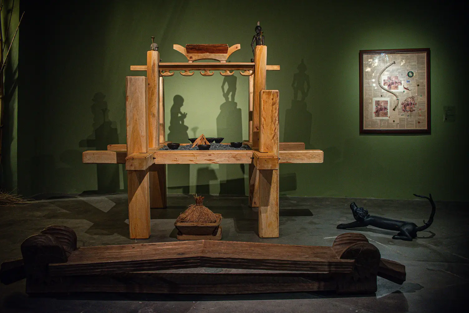 Works by Willy Magtibay from the original Baguio Arts Guild.