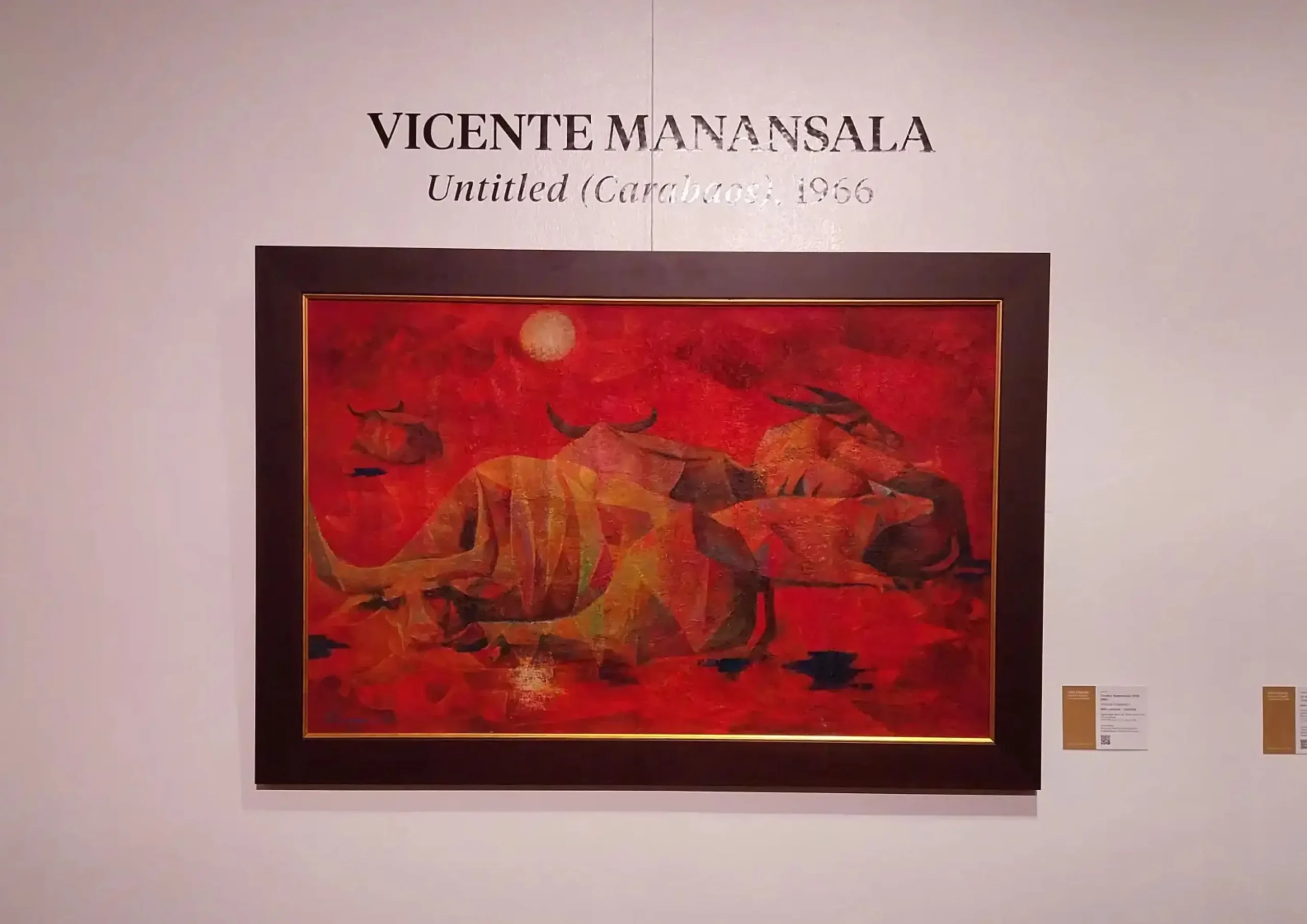 Vicent Manansala's work at "Finer Pursuits" in Salcedo Auctions.
