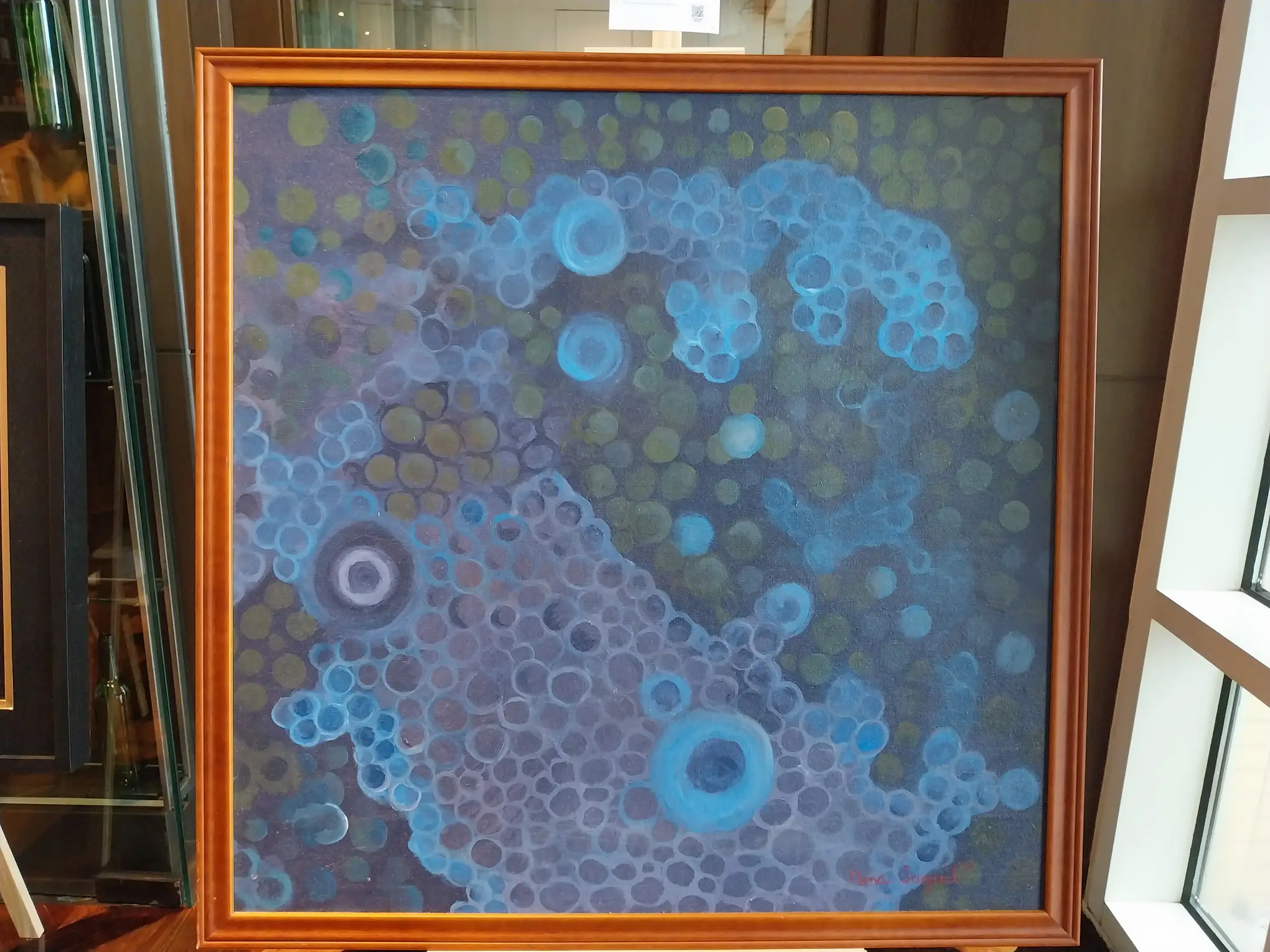 A work from Nena Saguil from the 1990s. Photo by Elle Yap.