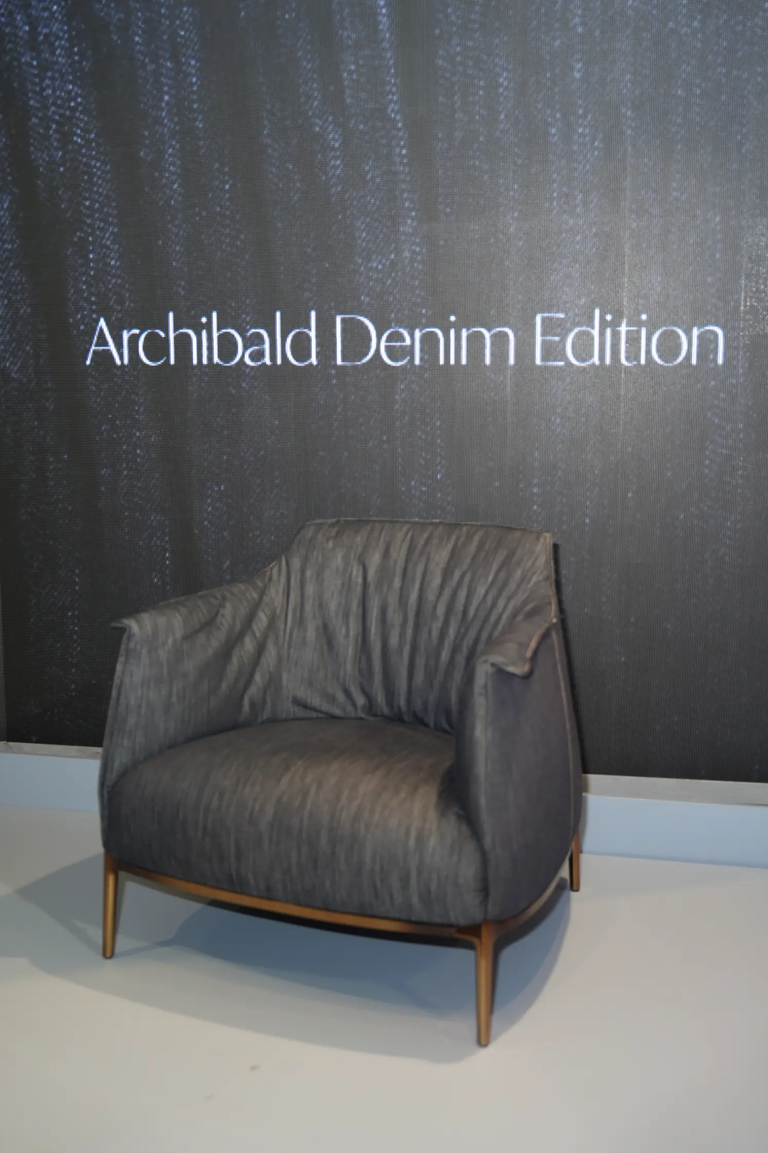 The Archibald Denim Edition from Poltrona Frau.