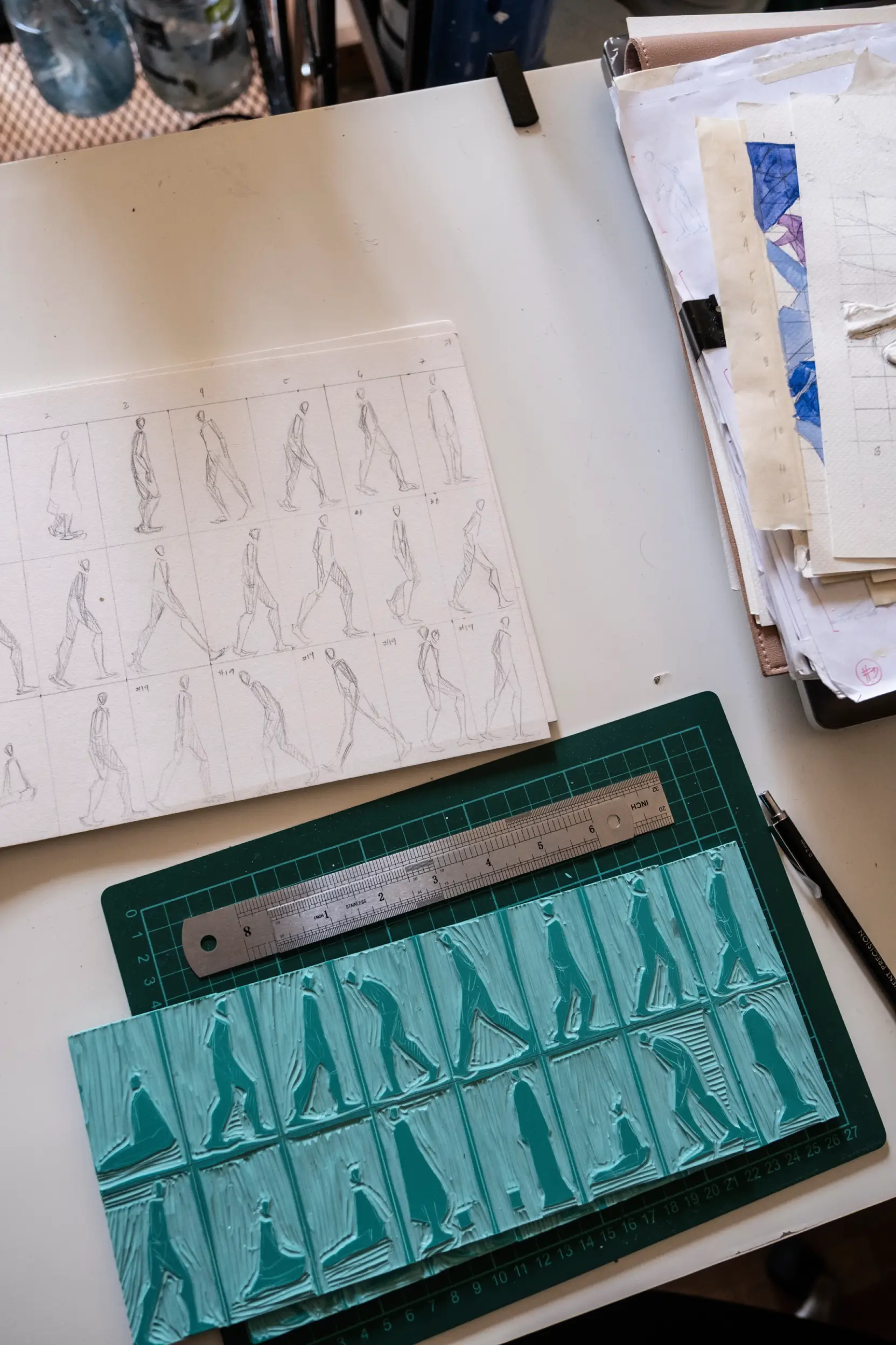 Some samples of the signature figurines that show up in the work of Thea Quiachon.