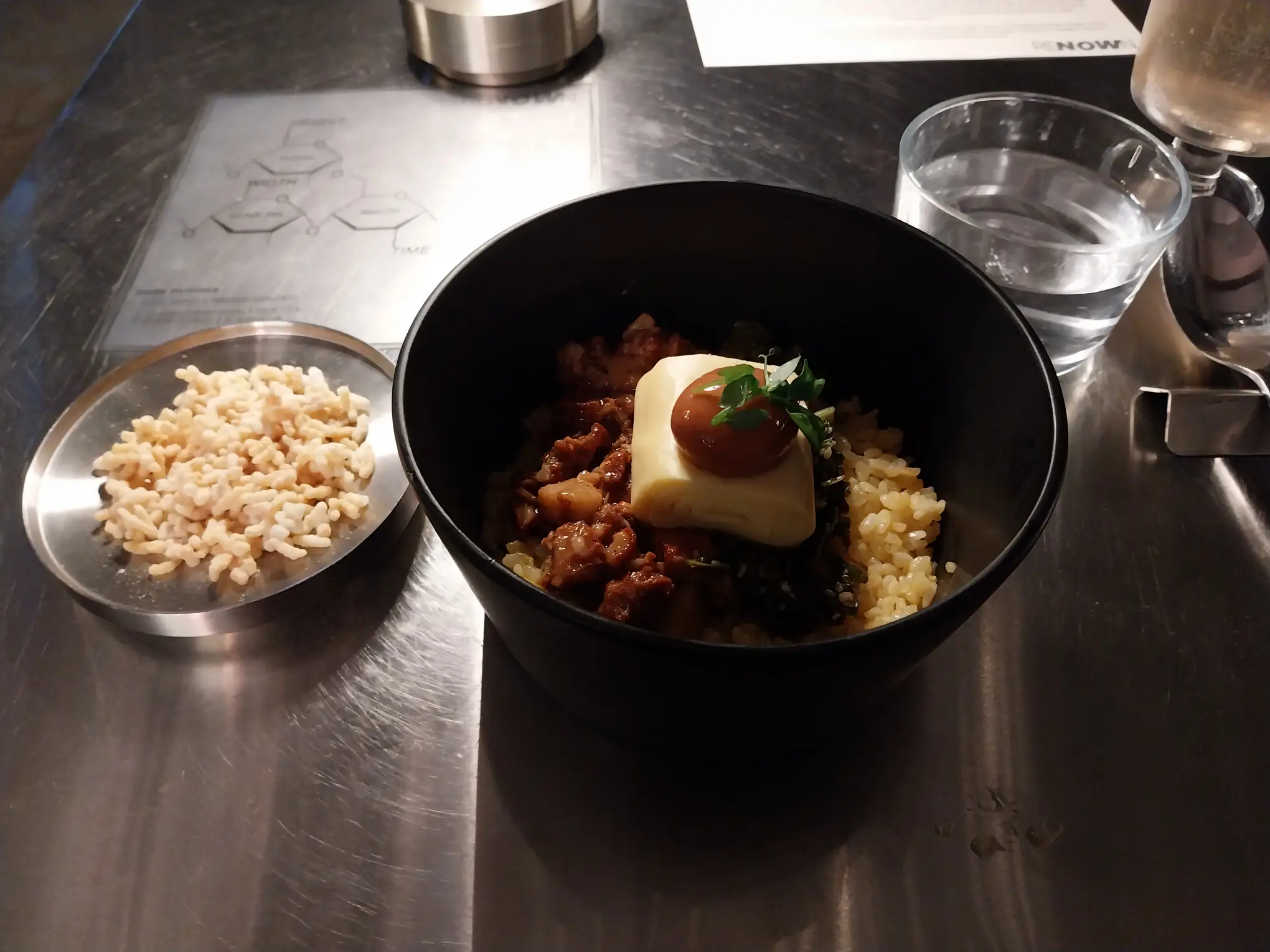 Lu rou fan made for 'Celine Lee x reNOWn' at Now Now Canteen.