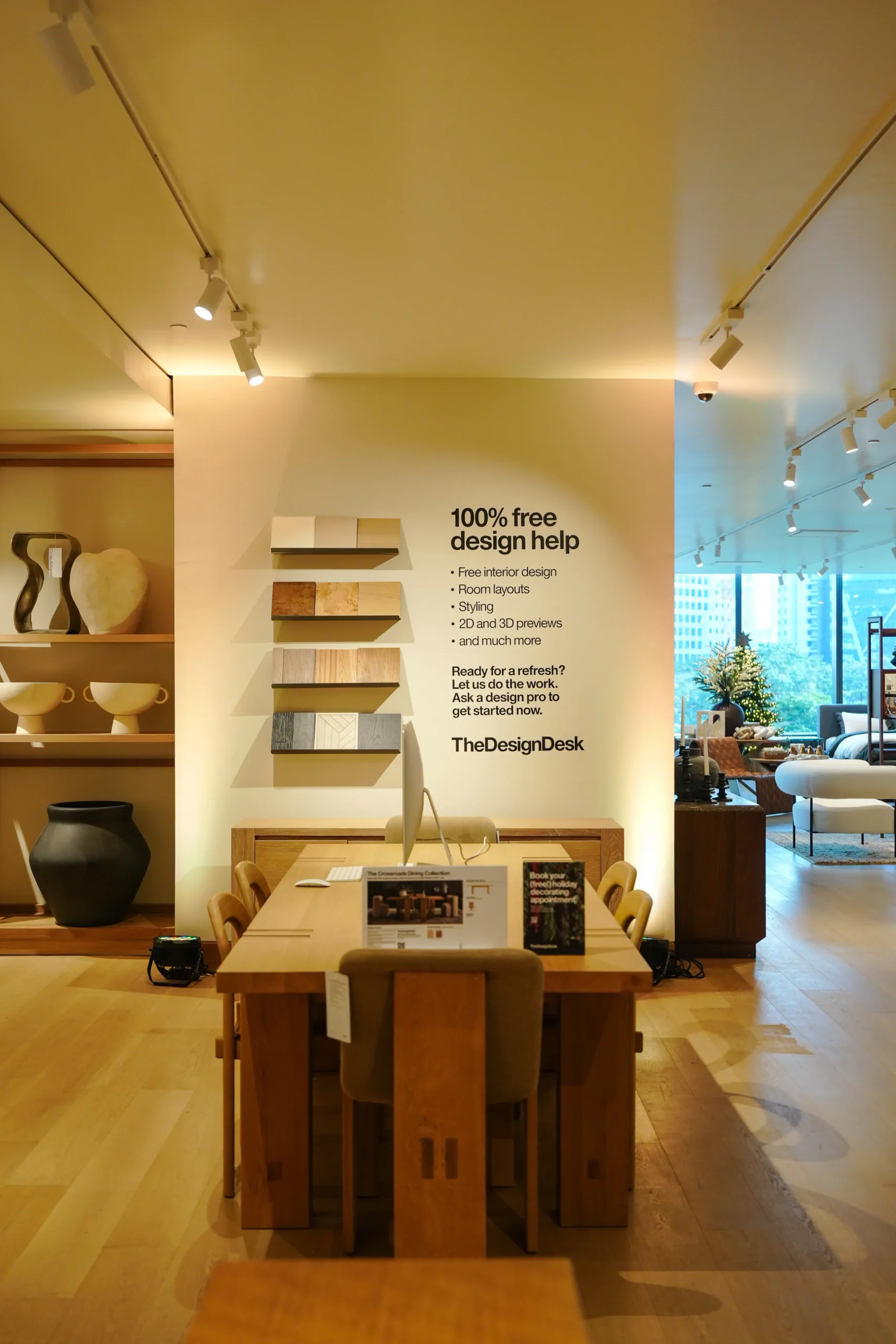 Crate and Barrel at the Podium