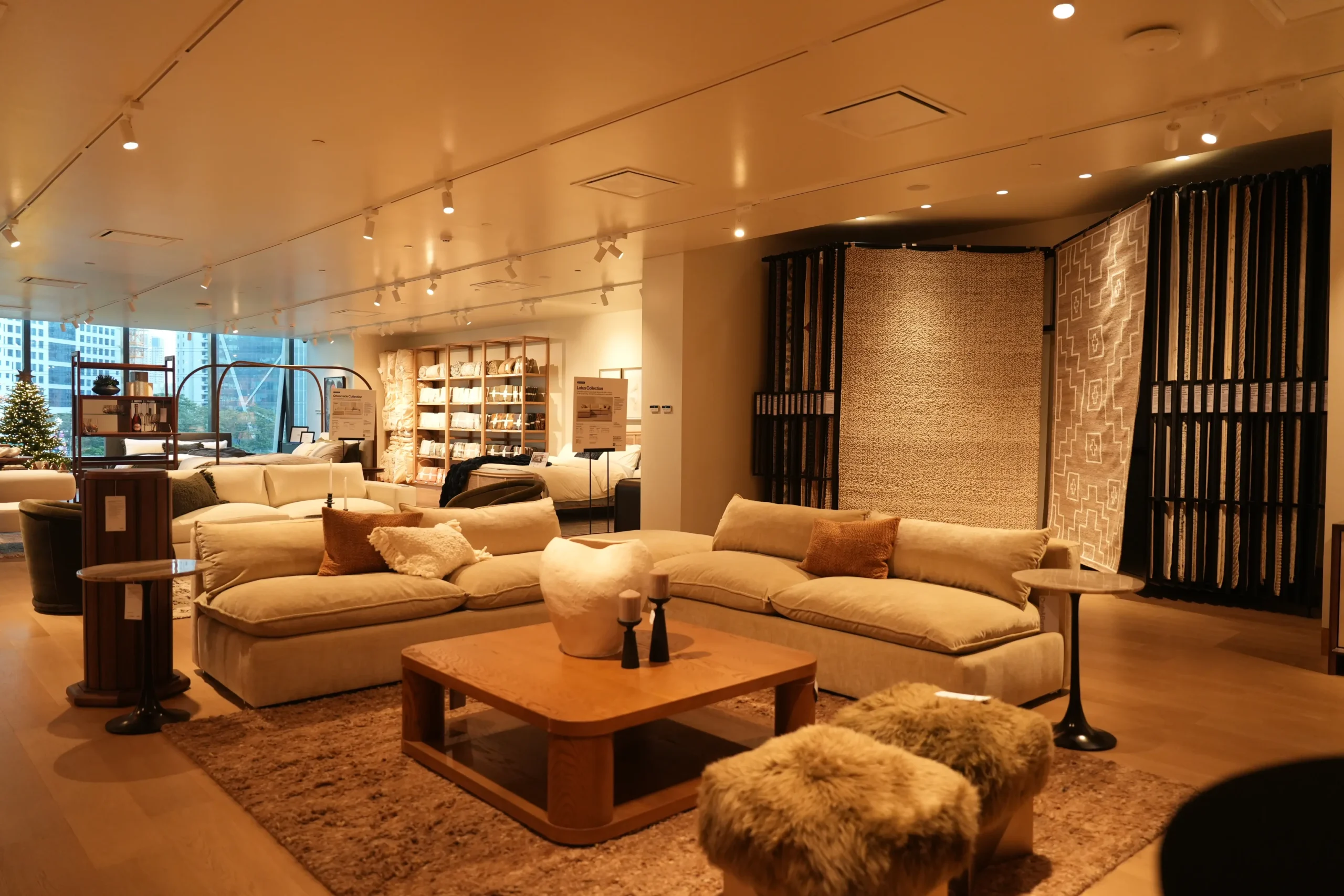 Crate and Barrel at the Podium