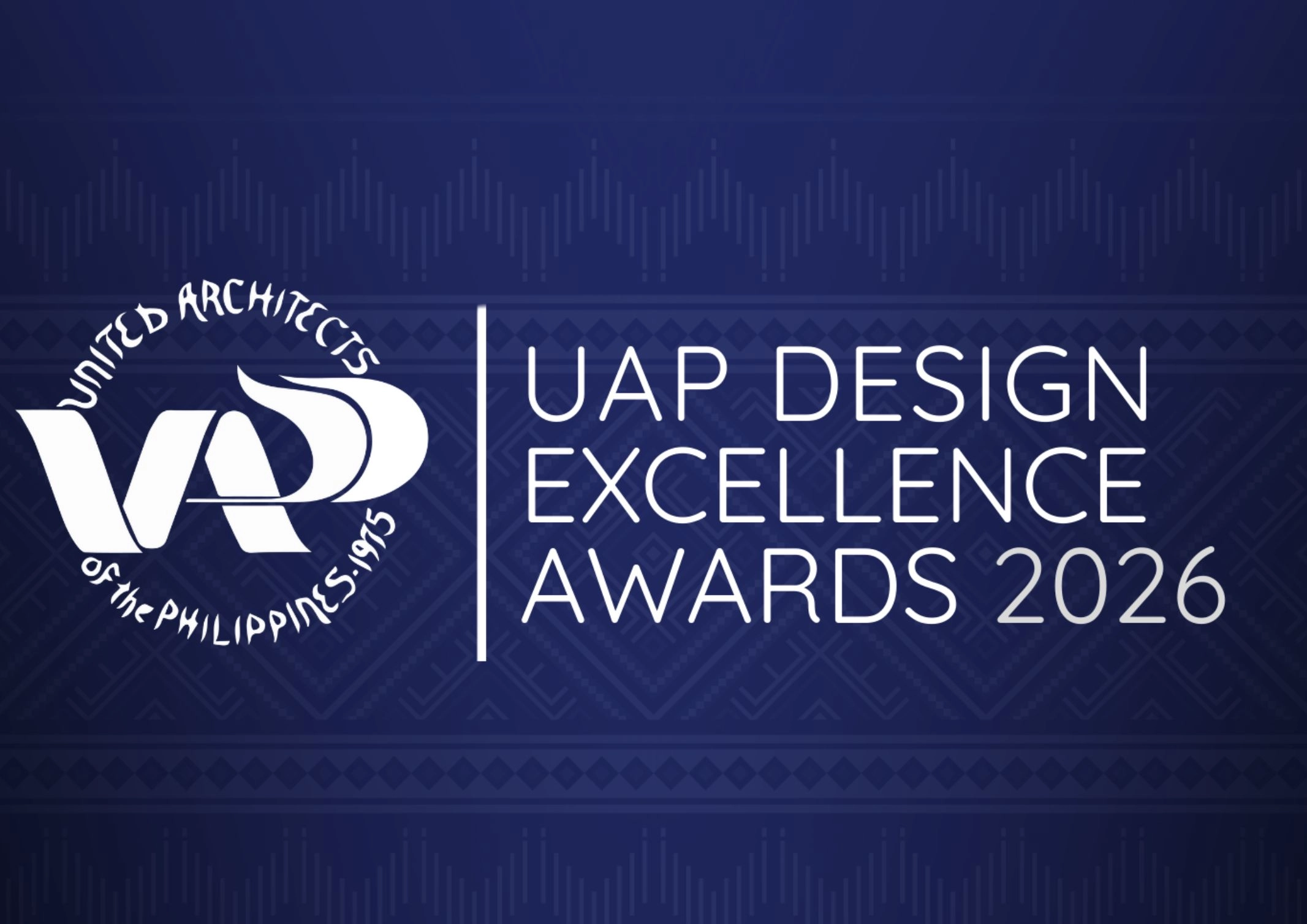 OBRA 2026: UAP Launches the Design Excellence Awards.